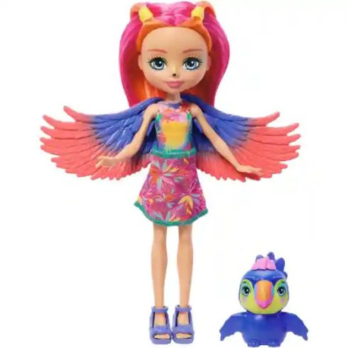 Mattel Enchantimals Trippi Toucan baba és Canopy tukán barátja