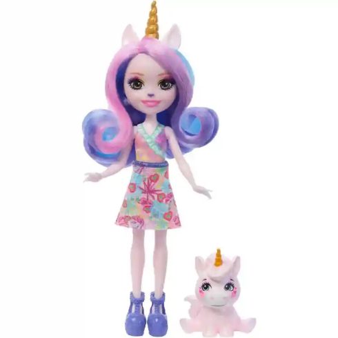 Mattel Enchantimals Ulia Unicorn baba Pacifica unikornis figurával