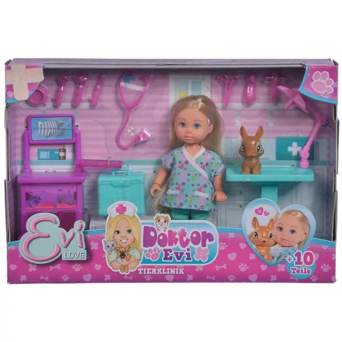 Simba Toys Evi Love - Állatorvos Evi baba nyuszival (105733486)