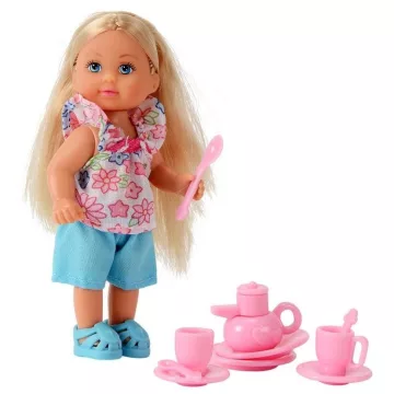   Simba Toys Evi Love - Evi baba teázó készlettel (105734830)