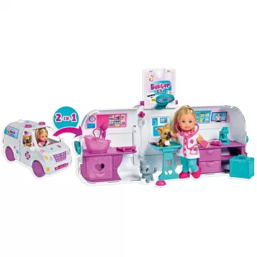   Simba Toys Evi Love - Állatorvos Evi baba mentőautóval (105733488)