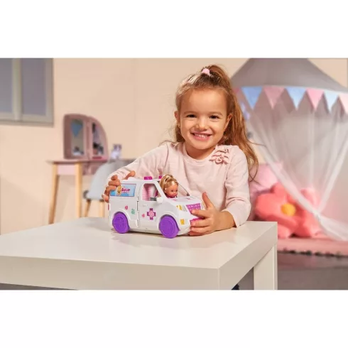 Simba Toys Evi Love - Állatorvos Evi baba mentőautóval (105733488)