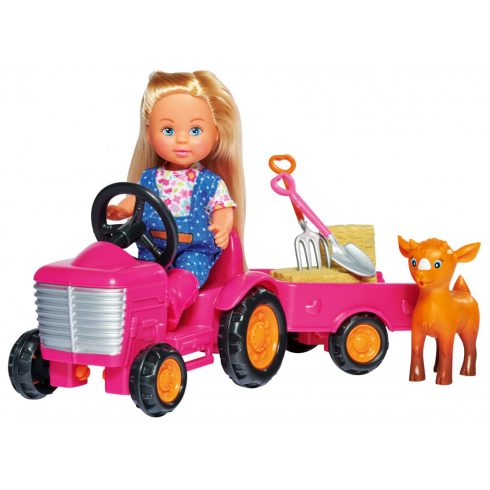 Evi Love - Evi baba traktorral és kecskegidával (105733518)