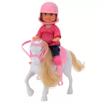 Simba Toys Evi Love - Evi baba fehér pónival (105737464)