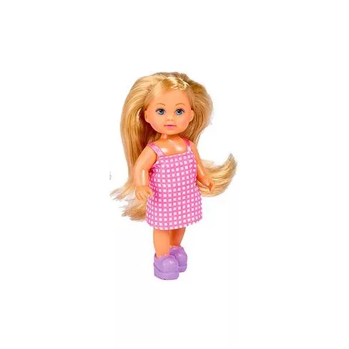 Simba Toys Evi Love - Evi baba kockás nyári ruhában (105737988)