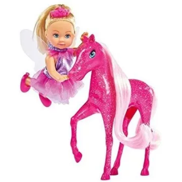   Simba Toys Evi Love - Tündér Evi baba fantázia pónival (105738667)