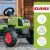 Falk Claas Arion 410 XL pedálos traktor utánfutóval
