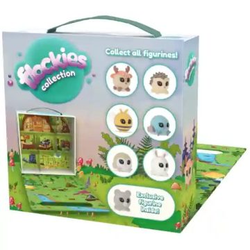 Flockies S4 - Gyűjtői házikó Mila a kisegér figurával