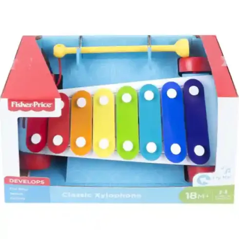 Mattel Fisher-Price - Guruló xilofon babáknak