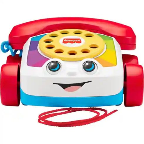 Mattel Fisher-Price - Guruló játék telefon hanggal babáknak