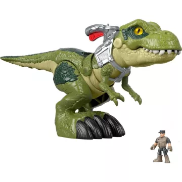   Mattel Fisher-Price Jurassic World - Falánk Tyrannosaurus Rex dino figura 40cm, T-Rex