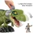   Mattel Fisher-Price Jurassic World - Falánk Tyrannosaurus Rex dino figura 40cm, T-Rex