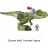   Mattel Fisher-Price Jurassic World - Falánk Tyrannosaurus Rex dino figura 40cm, T-Rex