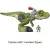 Mattel Fisher-Price Jurassic World - Falánk Tyrannosaurus Rex dino figura 40cm, T-Rex
