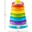   Mattel Fisher-Price - Óriás színes gyűrűpiramis – 38 cm-es játék torony babáknak