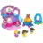   Mattel Fisher-Price Little People Disney - Hordozható kastély figurákkal és járművekkel