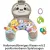 Mattel Fisher-Price - Interaktív lajháros pocakpárna hanggal és rezgéssel (csomagolássérült)