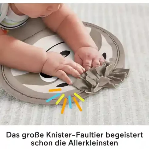 Mattel Fisher-Price - Interaktív lajháros pocakpárna hanggal és rezgéssel (csomagolássérült)