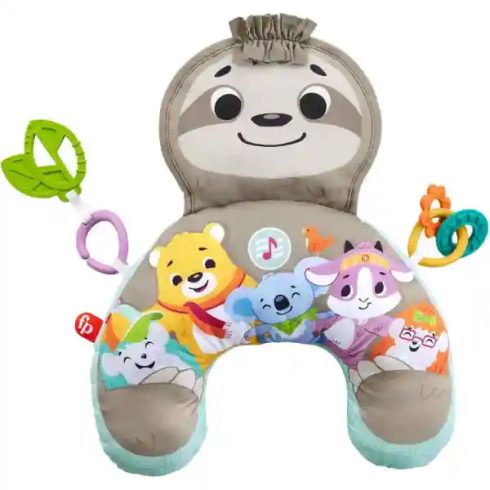 Mattel Fisher-Price - Interaktív lajháros pocakpárna hanggal és rezgéssel