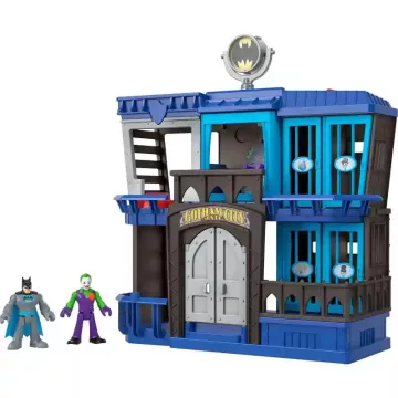   Mattel Fisher-Price Batman - Gotham City interaktív börtöne figurákkal, DC Super Friends