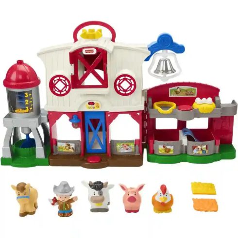 Mattel Fisher-Price Little People - Interaktív farm állatokkal