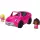 Mattel Fisher-Price Little People - Barbie interaktív kabrió autója figurákkal