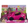 Mattel Fisher-Price Little People - Barbie interaktív kabrió autója figurákkal