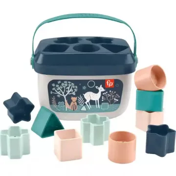 Mattel Fisher-Price - Formaválogató dobozka (kék)