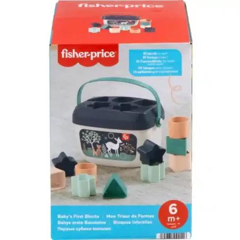 Mattel Fisher-Price - Formaválogató dobozka (kék)