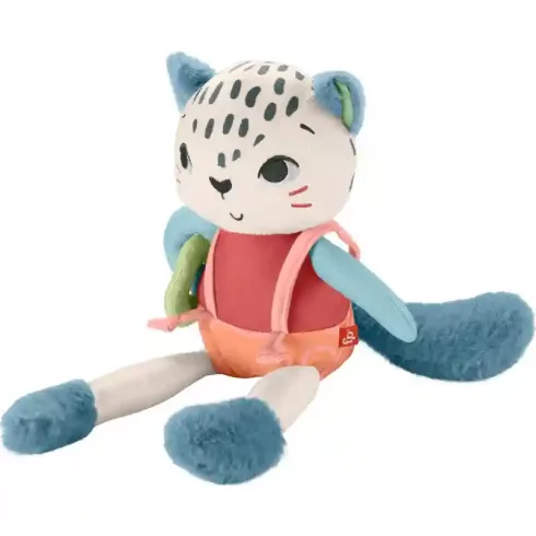 Mattel Fisher-Price - Pici praclik hópárduc plüss babajáték