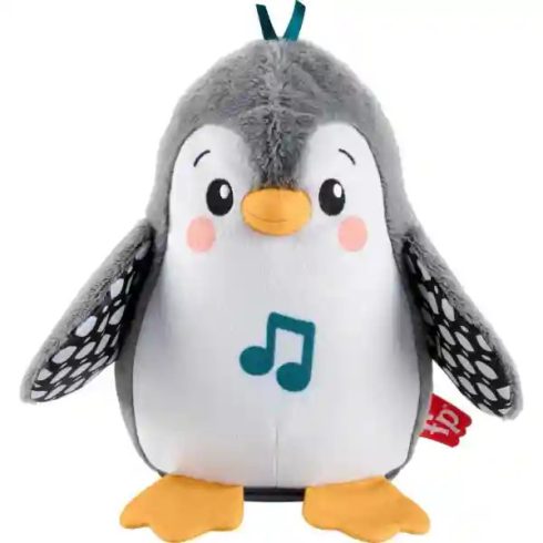 Mattel Fisher-Price - Interaktív egyensúlyozó plüss pingvin hanggal