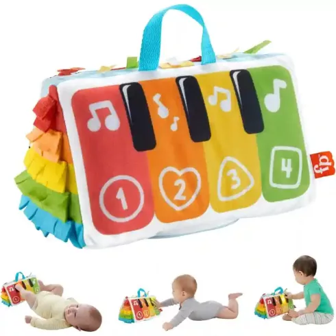 Mattel Fisher-Price - Rugdalozó talpak interaktív zongora