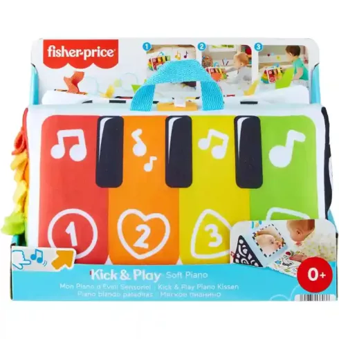 Mattel Fisher-Price - Rugdalozó talpak interaktív zongora