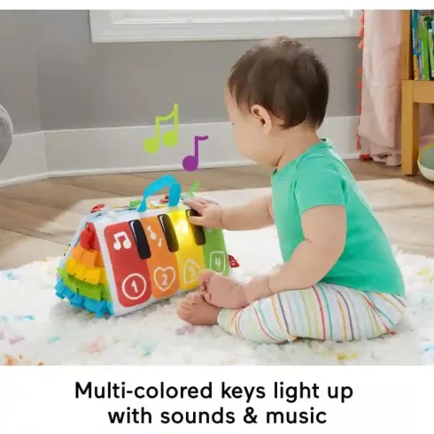 Mattel Fisher-Price - Rugdalozó talpak interaktív zongora