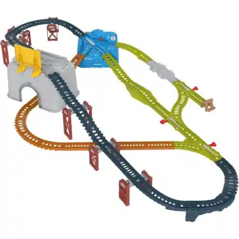 Mattel Fisher-Price - Thomas, a gőzmozdony: pályabővítő sínkészlet motorizált vonatokhoz 5,9m
