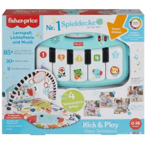 Mattel Fisher-Price - Interaktív zongorás játszószőnyeg