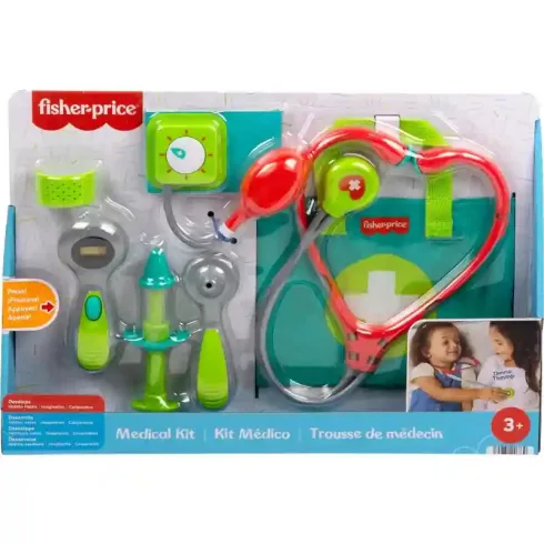 Mattel Fisher-Price - 7 részes orvosos játékkészlet