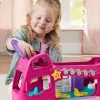 Mattel Fisher-Price Little People - Barbie interaktív lakóautója
