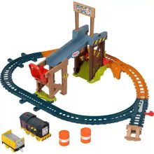   Mattel Fisher-Price - Thomas, a gőzmozdony: Motorizált Diesel mozdonyszett rakodópályával
