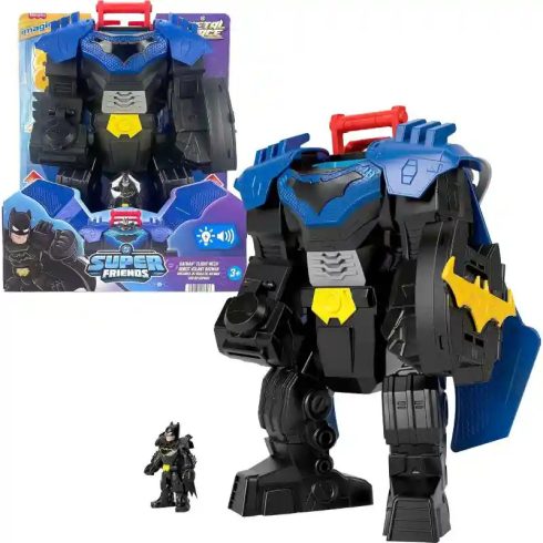Mattel Fisher-Price Batman - Batman interaktív repülő robotja, DC Super Friends