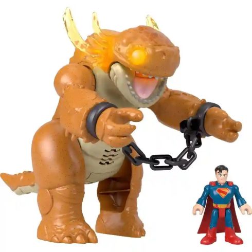Mattel Fisher-Price Superman - Superman vs. Kaiju interaktív játékszett, DC Super Friends