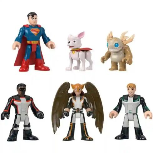 Mattel Fisher-Price Superman - Superman és az Igazság Ligája figuraszett, DC Super Friends