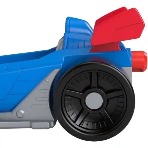 Mattel Fisher-Price Superman - Supermobile autó Superman figurával és kilövővel, DC Super Friends