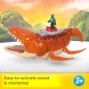 Mattel Fisher-Price - Jurassic World: Újjászületés Mosasaurus üldözése interaktív játékszett, Rebirth