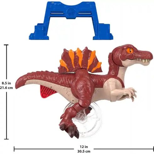 Mattel Fisher-Price - Jurassic World: Újjászületés Rohanó Spinosaurus dinó, Rebirth