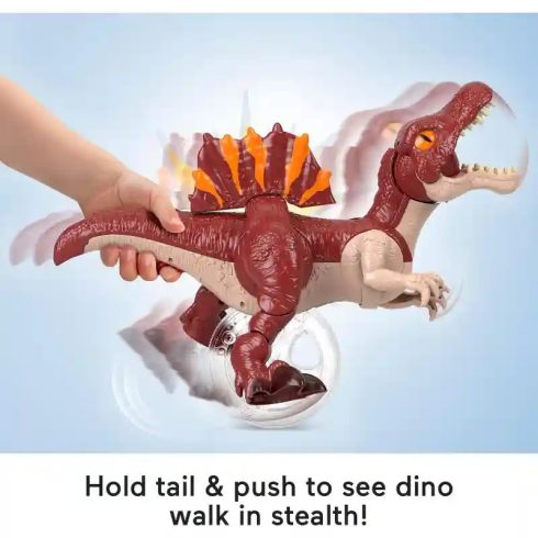 Mattel Fisher-Price - Jurassic World: Újjászületés Rohanó Spinosaurus dinó, Rebirth