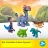   Mattel Fisher-Price - Jurassic World: Újjászületés Dinoszaurusz játékszett, Rebirth