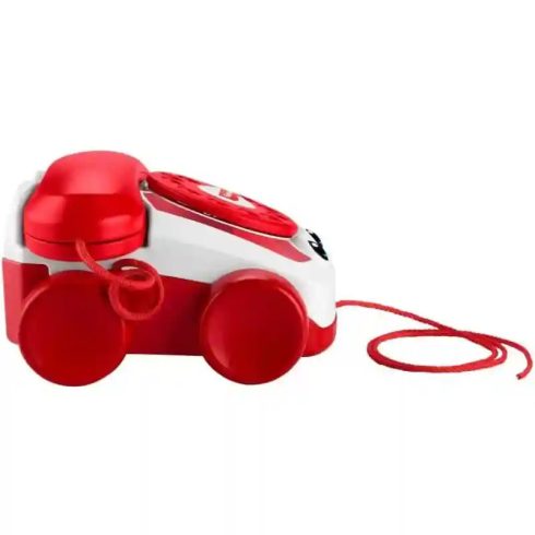 Mattel Fisher-Price - Guruló fecsegő telefon hanggal babáknak, 80. évfordulós