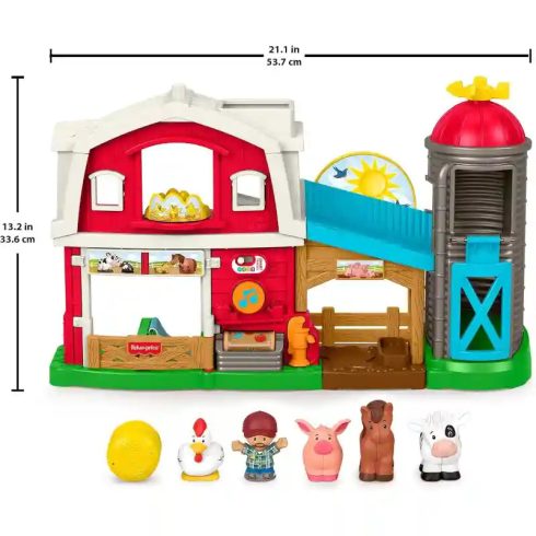 Mattel Fisher-Price Little People - Interaktív farm állatokkal