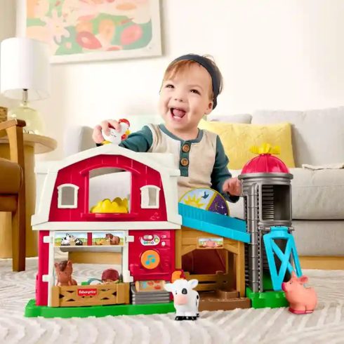 Mattel Fisher-Price Little People - Interaktív farm állatokkal